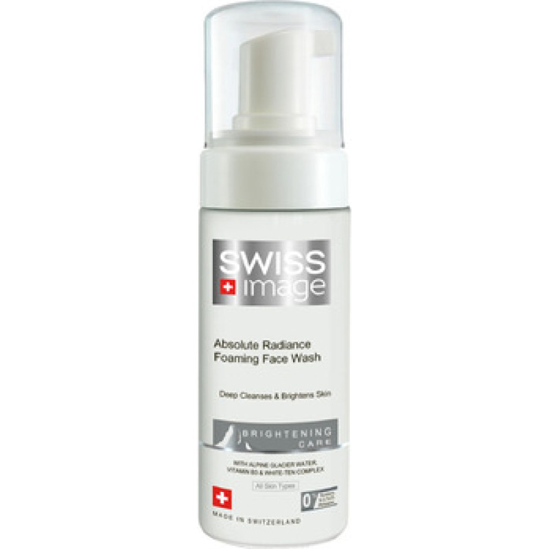 Swiss Image Brightening Care Absolute Radiance Foaming Face Wash - Jemn&aacute;, rozjasňuj&iacute;c&iacute; čistic&iacute; pěna