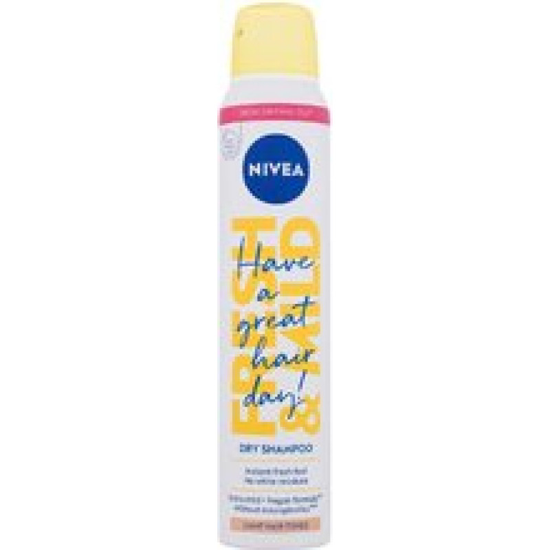 Nivea Fresh & Mild Light Hair Tones Dry Shampoo - Such&yacute; &scaron;ampon pro světl&eacute; odst&iacute;ny vlasů