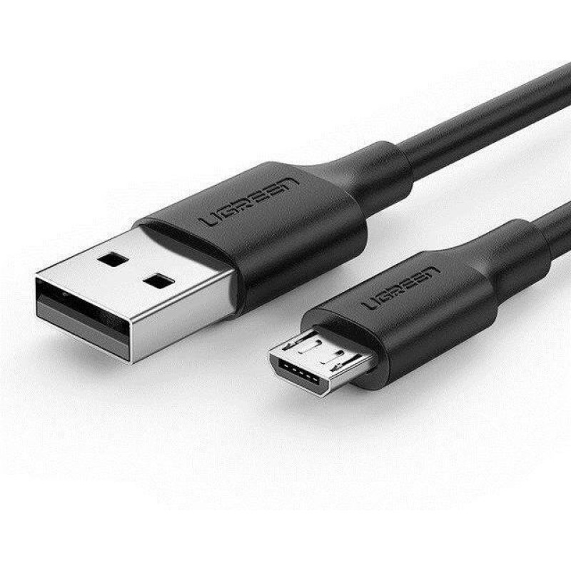 Ugreen 60137 USB cable USB 2.0 1.5 m USB A Micro-USB A Black Input voltage 5 V Input current (max) 2.4 A