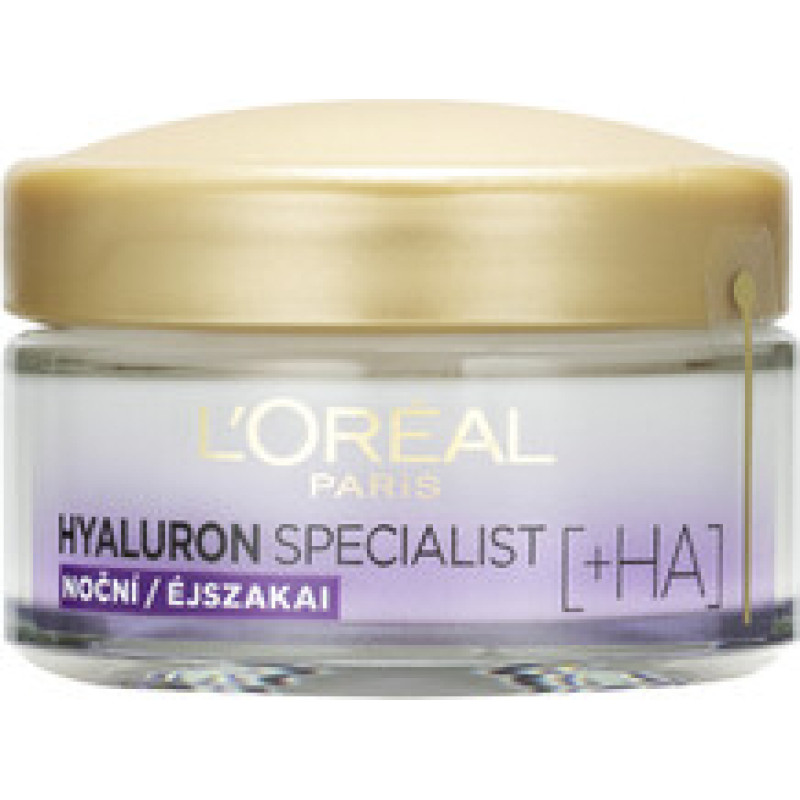 L&acute;or&eacute;al Hyaluron Specialist Night Cream - Filling moisturizing night cream