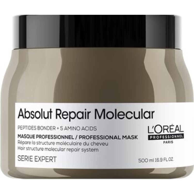 L&acute;or&eacute;al Professionnel Absolut Repair Molecular Professional Rinse-Off Mask - Hloubkově posiluj&iacute;c&iacute; maska na vlasy