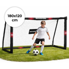 Movepro Bramka piłkarska z siatką do piłki nożnej 180x120x60 cm MOVEPRO