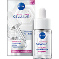 Nivea Cellular Expert Filler Hyaluron - Hydratačn&iacute; s&eacute;rum proti vr&aacute;sk&aacute;m