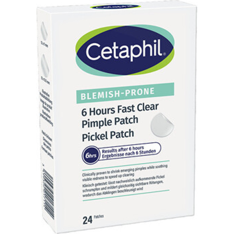 Cetaphil 6 Hour Fast Clear Pimple Patch - Lok&aacute;ln&iacute; n&aacute;plasti na akn&eacute;