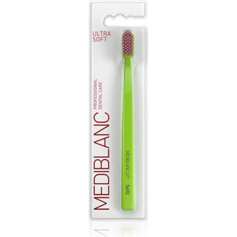 Mediblanc Ultra Soft Zelen&yacute; - Zubn&iacute; kart&aacute;ček 1 ks