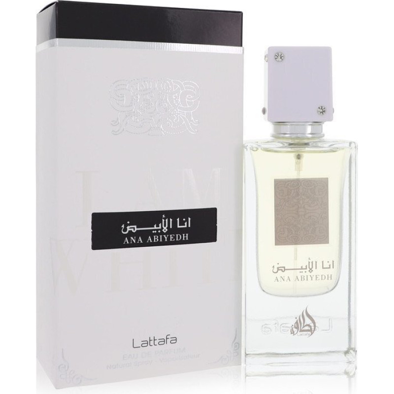 Parfimērijas ūdens sievietēm/vīriešiem Lattafa Ana Abiyedh I Am White, EDP, 60 ml