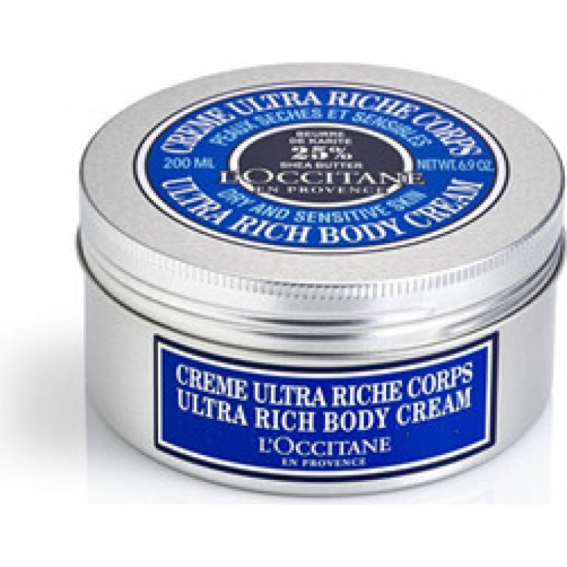 L&acute;occitane Ultra Rich Body Cream Rich In Shea Butter