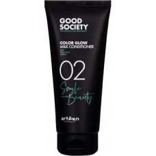 Art&egrave;go Good Society 02 Color Glow Milk Conditioner - Vyživuj&iacute;c&iacute; kondicion&eacute;r pro lesk a ochranu barven&yacute;ch vlasů