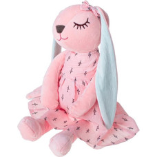 Plīša truša talismans rozā 52cm