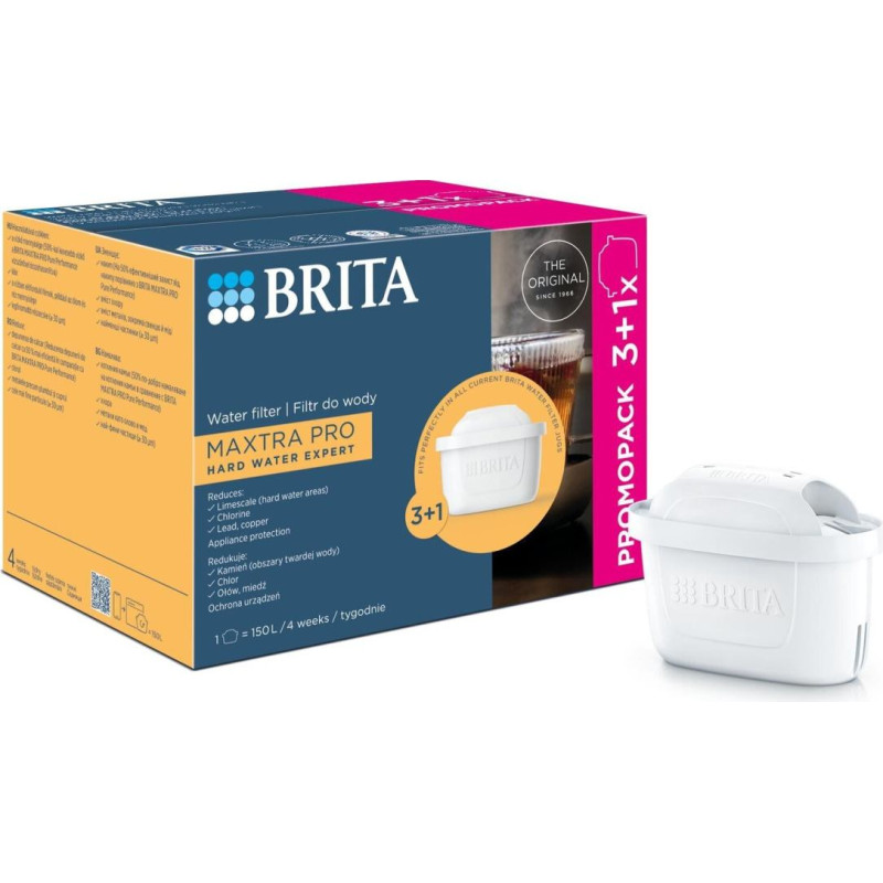 Brita MXpro Hard Water Expert 3+1
