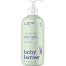 Attitude Baby Leaves Shampoo ( Jablko ) - Dětsk&eacute; tělov&eacute; m&yacute;dlo a &scaron;ampon