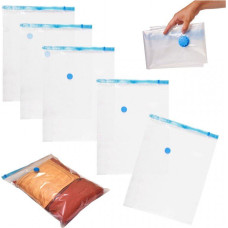 Drabužių vakuuminiai maišeliai 5 vnt. 60x80cm