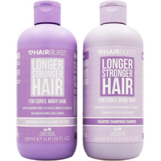 Hairburst Longer Stronger Hair Curly Set - Sada na kudrnat&eacute; vlasy
