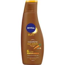 Nivea Lotion with SPF 6 Sun beta-carotene (Carotene Sun Lotion) 200 ml