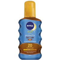 Nivea Sun Protect & Bronze Oil SPF 20