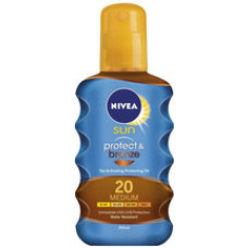 Nivea Sun Protect & Bronze Oil SPF 20
