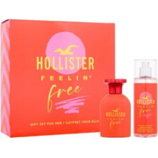 Hollister Feelin' Free for Her Gift set EDP 50 ml and body mist 125 ml