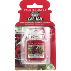 Yankee Candle Red Raspberry Ultimate Car Jar (Raspberries) - Luxury Car Tag