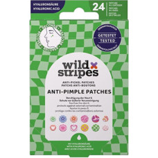 Wild Stripes Groovy Protect Anti-Pimple Patches - Hydrokoloidn&iacute; n&aacute;plasti na akn&eacute; s kyselinou hyaluronovou