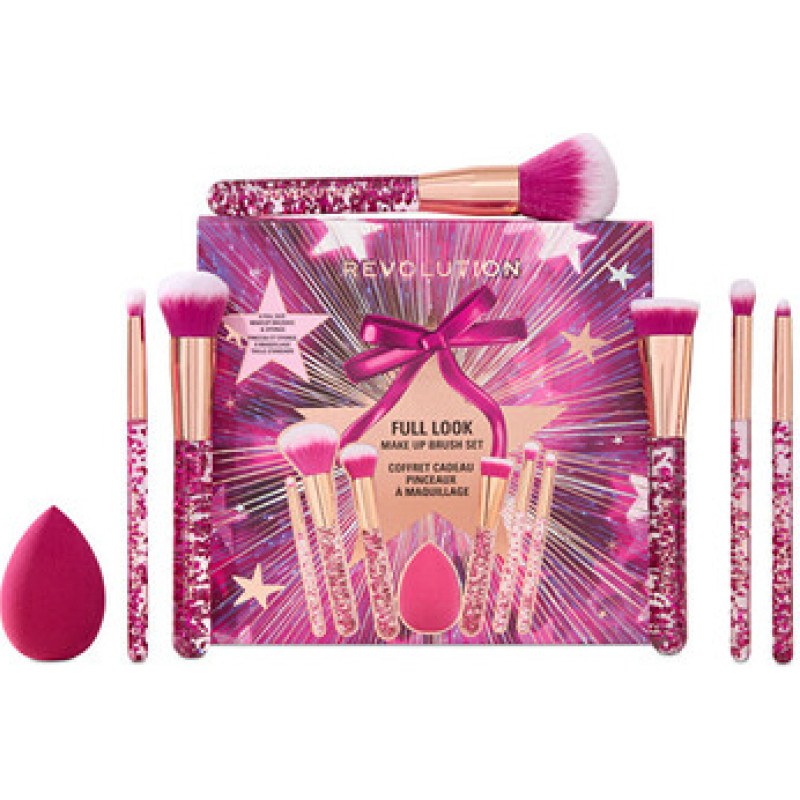 Makeup Revolution Beauty Full Look Makeup Brush Gift Set - D&aacute;rkov&aacute; sada