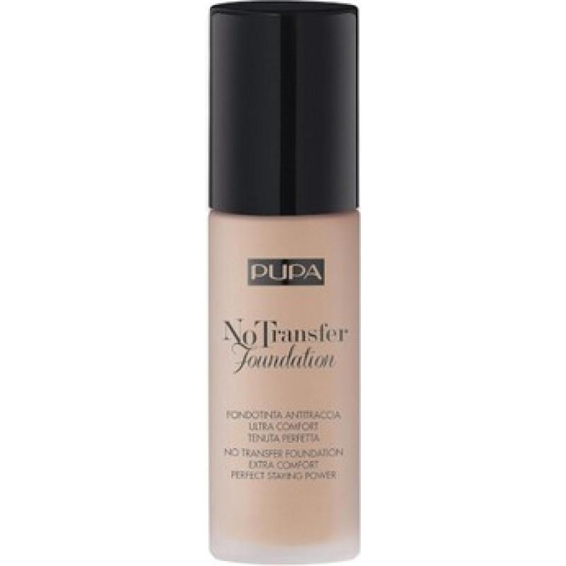 Pupa No Transfer Foundation Extra Comfort SPF 15 - Dlouhotrvaj&iacute;c&iacute; make-up 30 ml