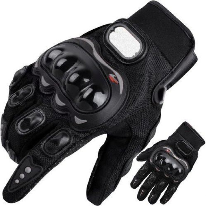 Cimdi motociklistiem Trizand, melni