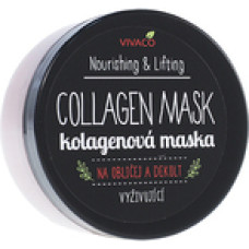 Vivaco Collagen Mask Nourishing & Lifting - Collagen mask for face and d&eacute;collet&eacute;