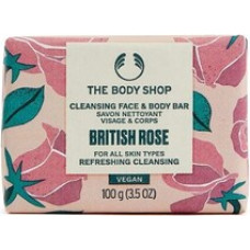 The Body Shop British Rose Cleansing Face & Body Bar