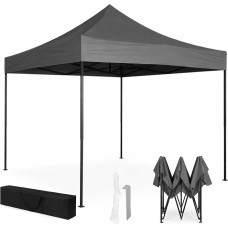 Multigarden Pawilon ogrodowy eventowy automatyczny samorozkładalny namiot daszek 3x3 m szary MultiGarden