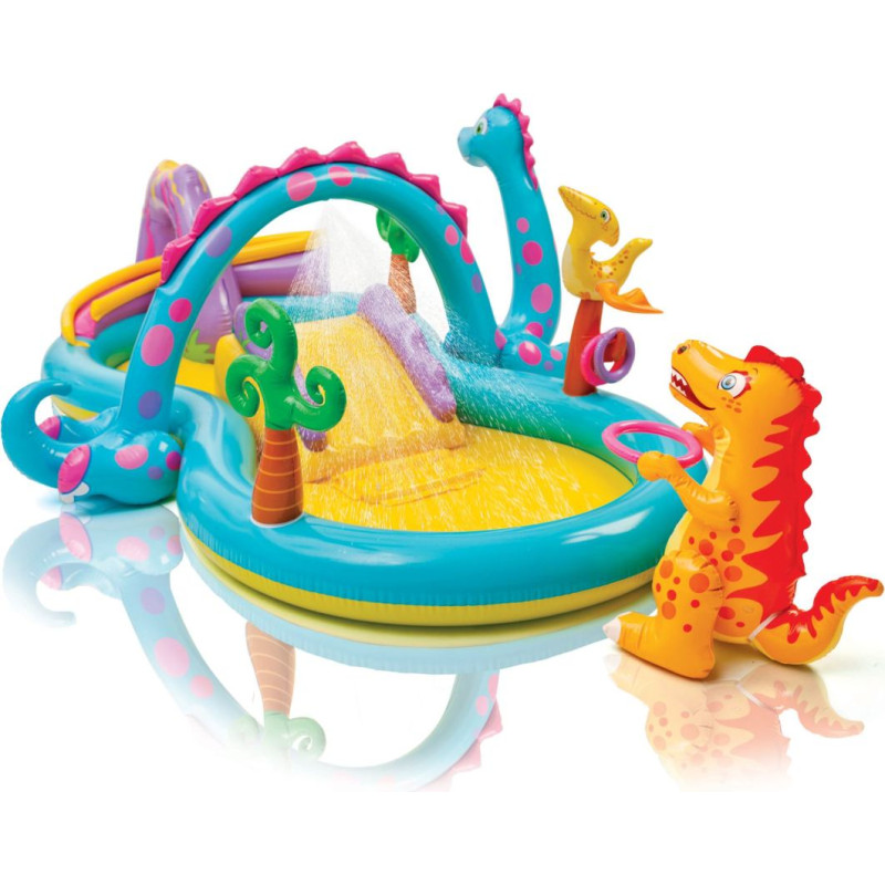 Intex Inflatable pool for children, water playground, slide, fountain INTEX 57135