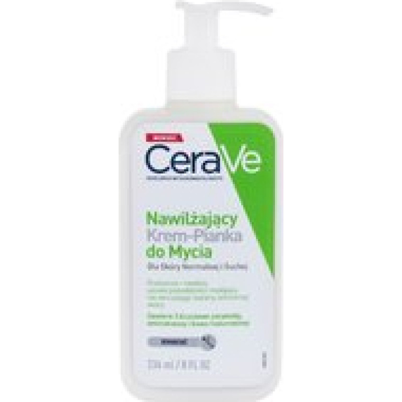 Cerave Facial Cleansers Hydrating Cream-to-Foam - Cleansing cream for dry skin