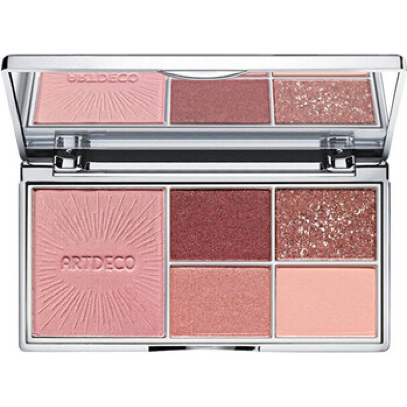 Artdeco Illusion Palette for Cheeks & Eyes 6 - Paletka na tv&aacute;ř 10,5 g