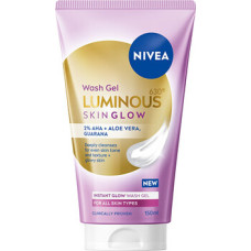Nivea Luminous Skin Glow Wash Gel - Čistic&iacute; pleťov&yacute; gel