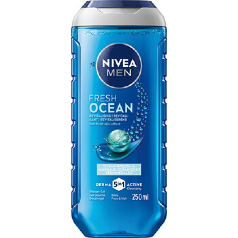 Nivea Men Fresh Ocean Shower Gel - Sprchov&yacute; gel