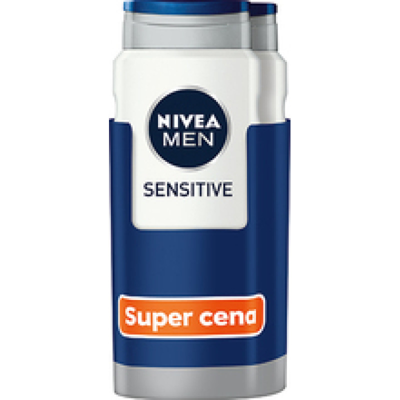 Nivea Men Sensitive Shower Gel ( 2 x 500 ml )