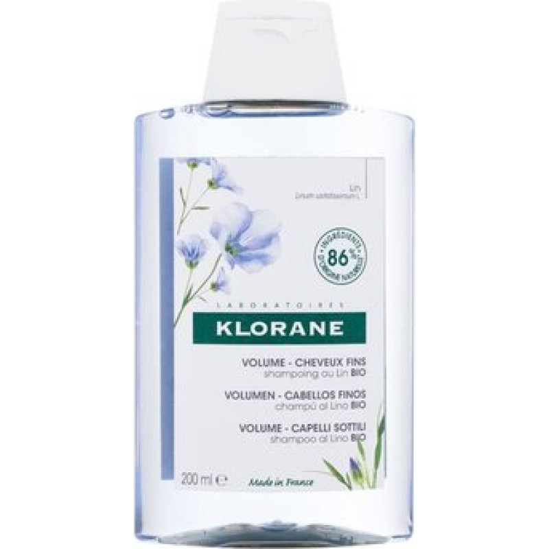 Klorane Flax Fiber Volume Shampoo - Shampoo for hair volume