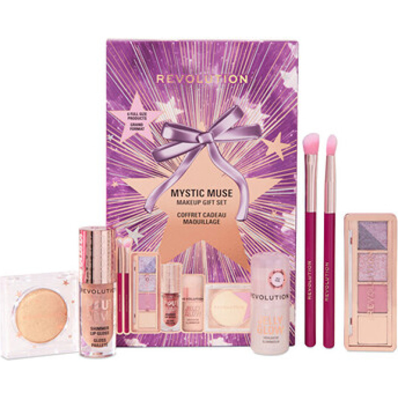 Makeup Revolution Beauty Mystic Muse Shimmer Make-up Set - D&aacute;rkov&aacute; sada