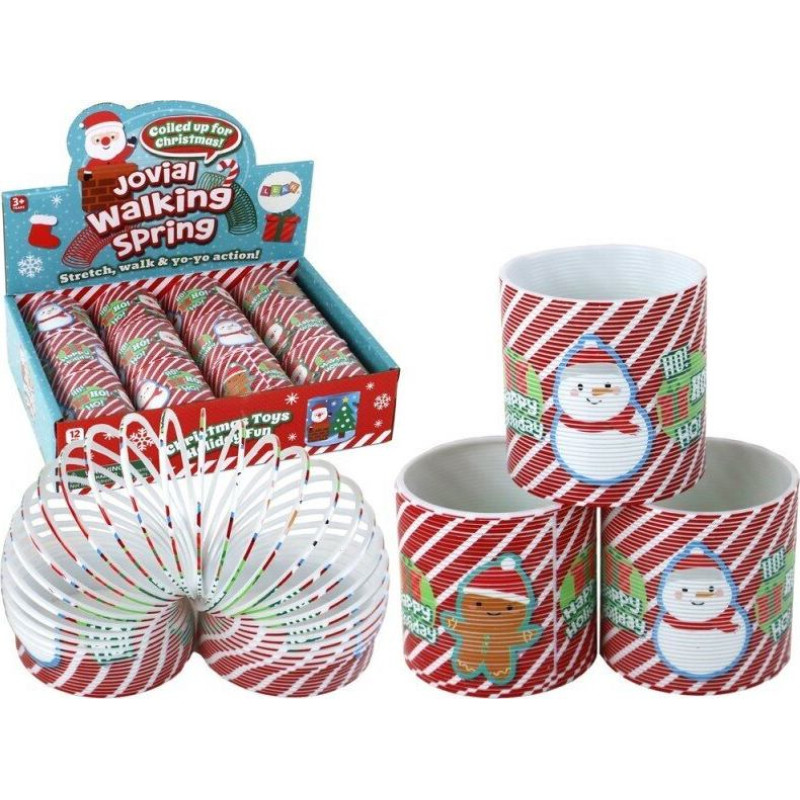 Rotaļlietu spirāle Ziemassvētki, 6 cm