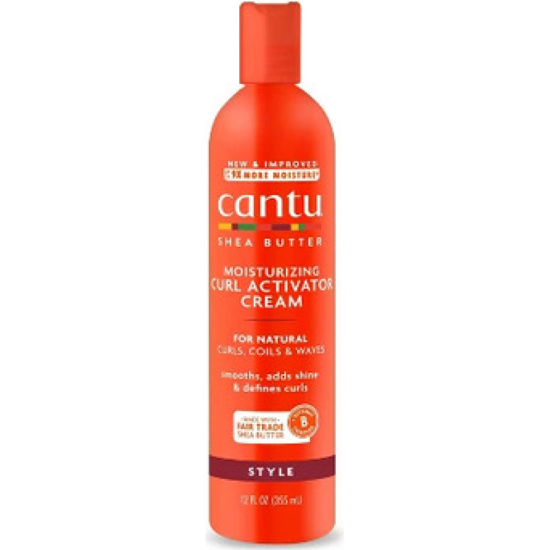 Cantu Shea Butter Moisturizing Curl Activator Cream - Tvaruj&iacute;c&iacute; kr&eacute;m pro vlnit&eacute; a kudrnat&eacute; vlasy