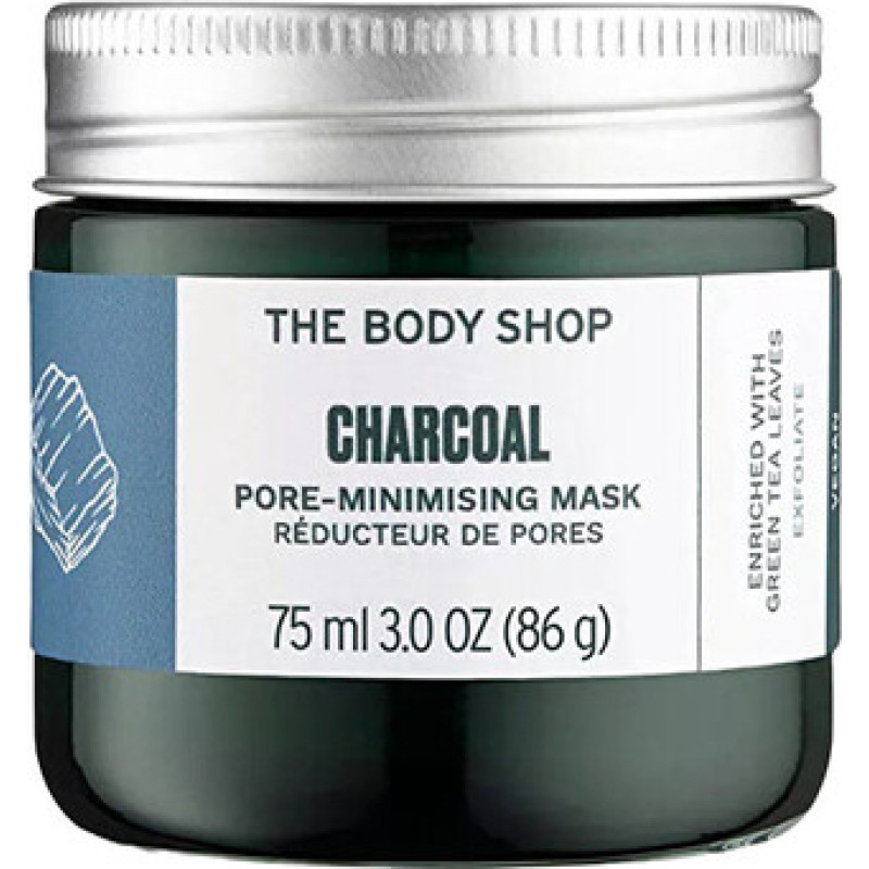 The Body Shop Charcoal Pore-Minimising Mask - Čistic&iacute; pleťov&aacute; maska s aktivn&iacute;m uhl&iacute;m