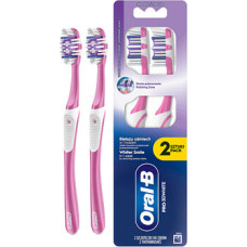 Oral B Pro-3D White Whitening Clean Medium Toothbrush - Zubn&iacute; kart&aacute;ček ( 2 ks )