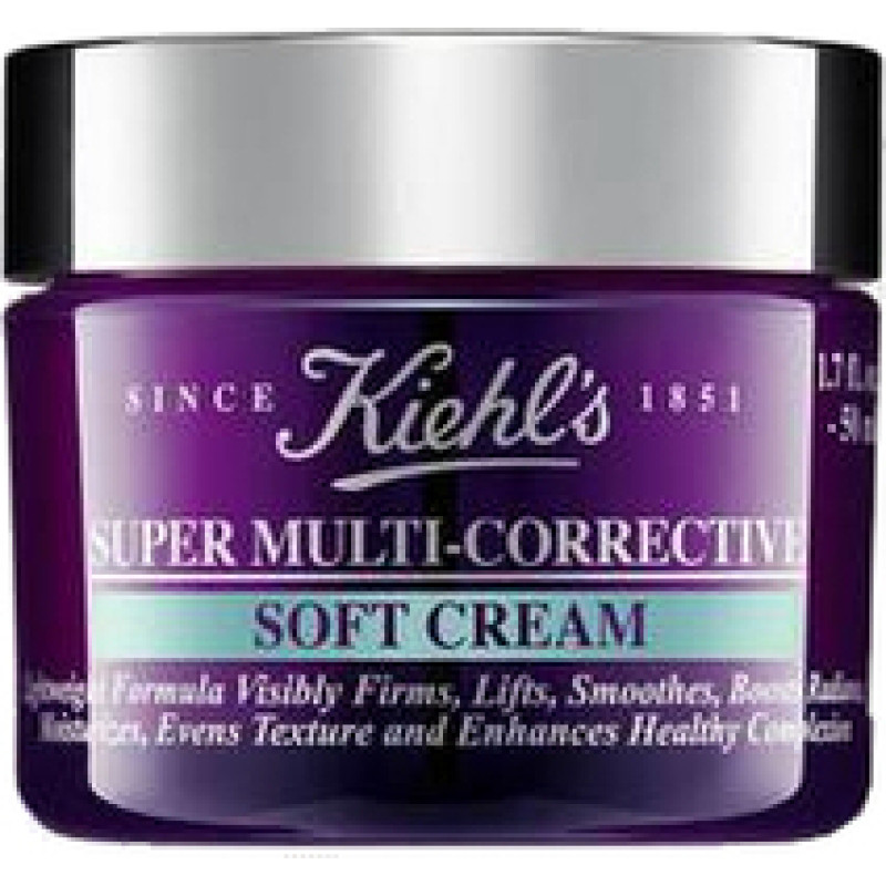 Kiehls Super Multi-Corrective Soft Cream - Hydratačn&iacute; kr&eacute;m proti st&aacute;rnut&iacute; pleti 7 v 1