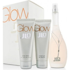 Jennifer Lopez Glow by JLo Great Gift Set 100 ml EDT, Body Lotion Glow by JLo and 75 ml shower gel Glow by JLo 75 ml