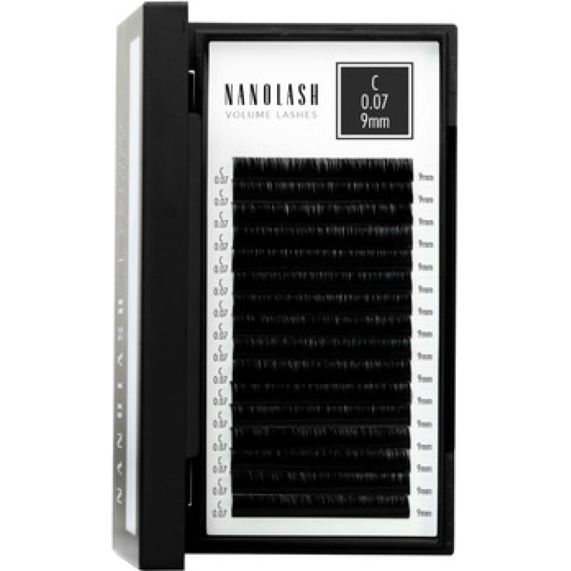 Nanolash Volume Lashes 0.07 C - Uměl&eacute; řasy