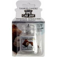Yankee Candle Soft Blanket Ultimate Car Jar - Luxury car tag