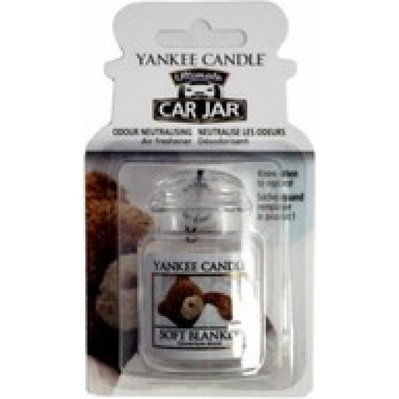 Yankee Candle Soft Blanket Ultimate Car Jar - Luxury car tag