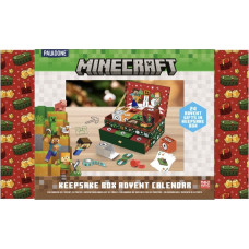 Ziemassvētku dekorācija Minecraft adventes kalendārs