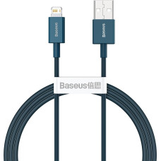 Baseus kabelis Superior USB - Lightning 1,0 m 2,4A zils