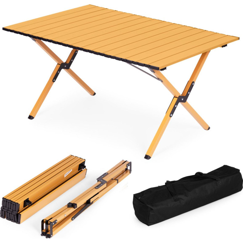 Multigarden Stolik turystyczny składany 90x60 cm kempingowy z torbą MultiGarden