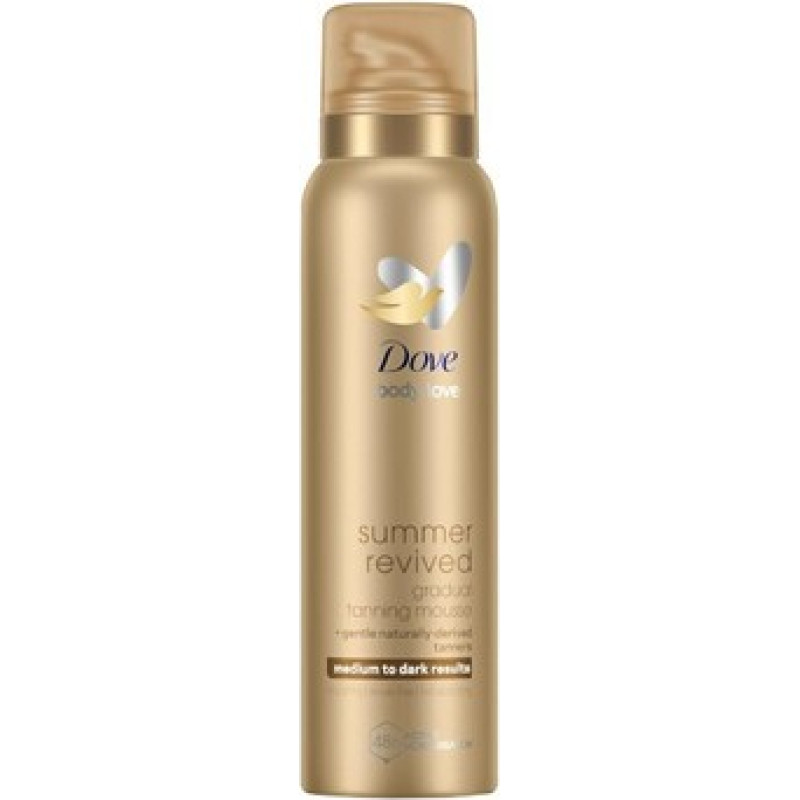 Dove Summer Revived Medium to Dark Gradual Tanning Mousse - Samoopalovac&iacute; pěna na tělo